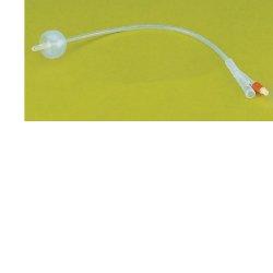 farmacare catetere uretrale foley in puro silicone ch18 due vie punta in nelaton capacita del palloncino 10ml superficie liscia farmacare