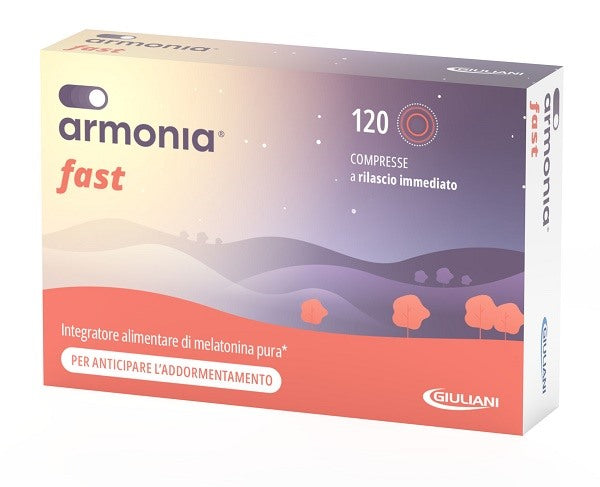 nathura armonia fast 1 mg melatonina 120 compresse armonia