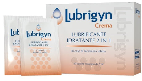 uniderm lubrigyn crema vaginale 20 bustine 2 ml lubrygin ean 8032836150231