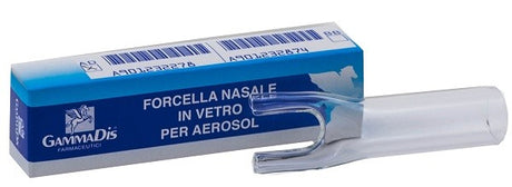 gammadis forcella in vetro modello da bambino ricambio per aerosol gammadis