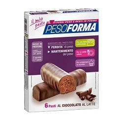 nutritionsante pesof pesoforma barretta cioccolato latte 12 x 31 g pesoforma ean 8018031000427