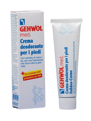 dual sanitaly soc benefit gehwol med crema deodorante per i piedi 75 ml gehwol ean 4013474117255