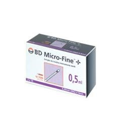 corman bd diagn siringa insulina becton dickinson 05 ml 100 ui ago gauge 30 30 pezzi corman