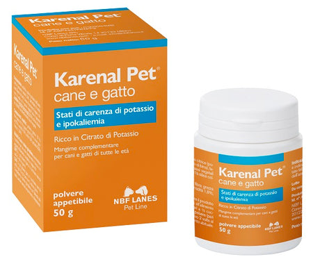 nbf lanes vet karenal pet polvere flacone 50 g n b f lanes ean 8056590980286