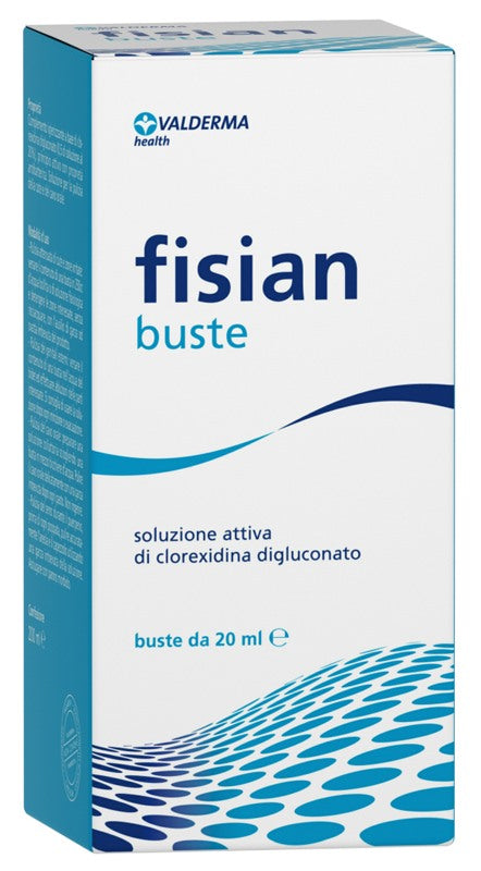 valderma fisian buste 10 pezzi 20 ml valderma