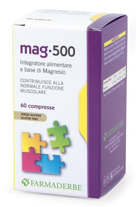 farmaderbe mag 500 60 compresse mag ean 8058456780665