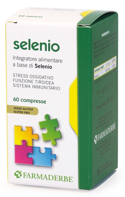 farmaderbe selenio 60 compresse farmaderbe