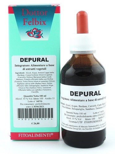 euronatur depural gocce 100 ml