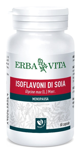 erba vita group isoflavoni soia 60 capsule 450 mg erba vita ean 8056992941632