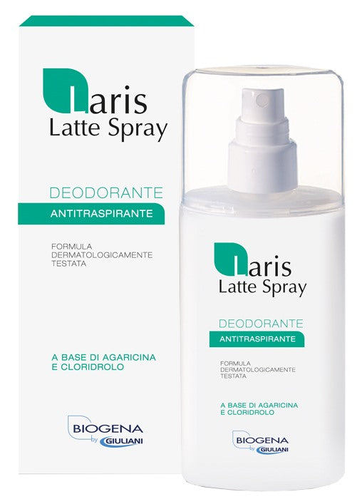 giuliani laris latte spray deodorante antitraspirante 100 ml biogena ean 8011674001493