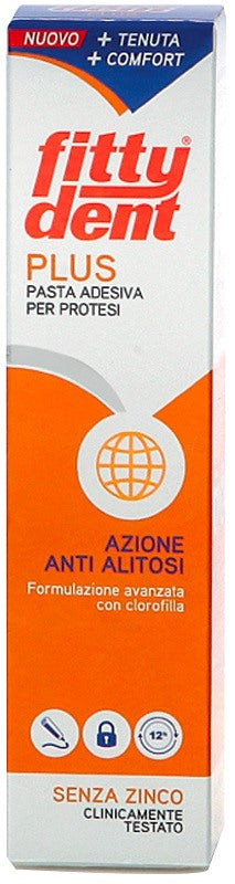 ideco fittydent plus adesivo protesi 40 g fittydent ean 9002240001039