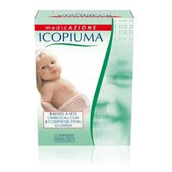 desa pharma benda icopiuma a compressione fisiologica rete ombelicale con garze sterili 1 pezzo icopiuma ean 8026486752402