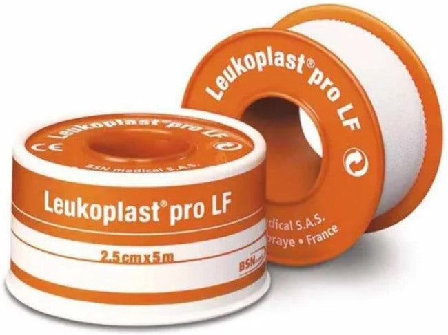 bsn medical cerotto chirurgico medicato in rocchetto leukoplast pro lf con ossido di zinco 25x500 cm leukoplast ean 42079026
