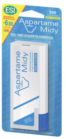 esi esi aspartame midy 500 compresse offerta speciale esi ean 8008843008681