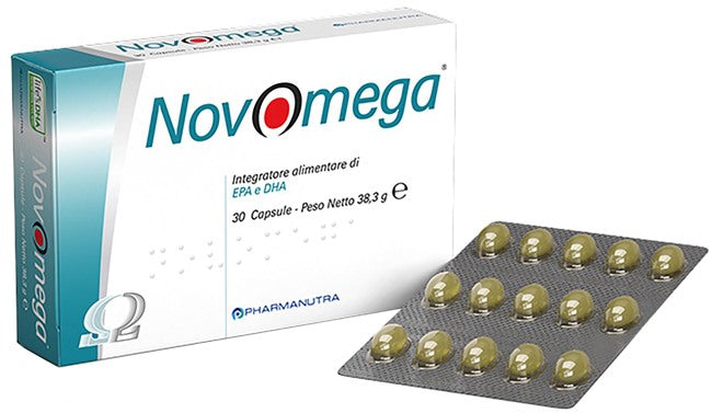 pharmanutra novomega 30 capsule pharmanutra ean 8033011160038