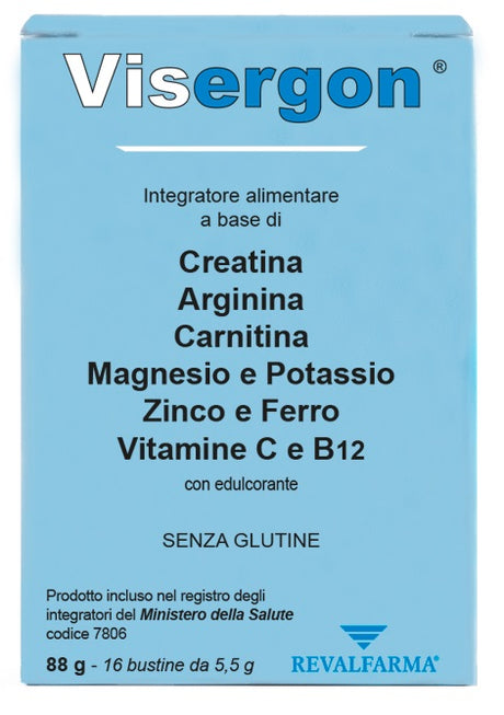 revalfarma visergon 16 bustine 55 g ean 8059482860055