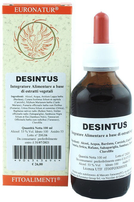 euronatur group srl desintus gocce 100 ml