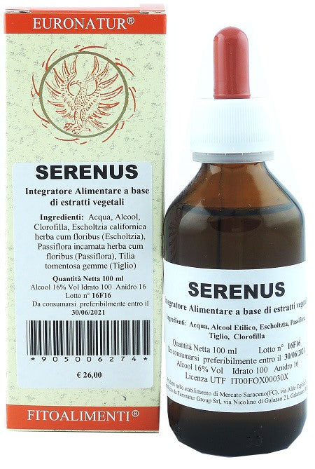 euronatur group srl serenus gocce 100 ml