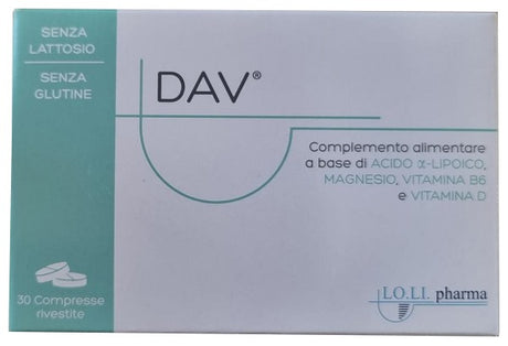 loli pharma dav 30 compresse lo li pharma