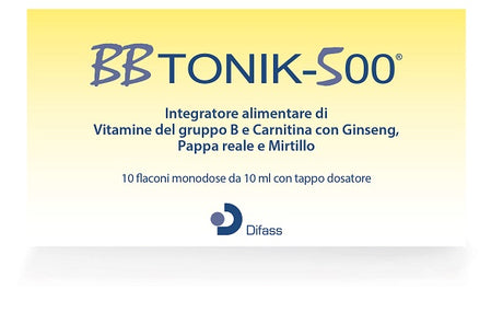difass bbtonik 500 10 flaconi 10 ml difass