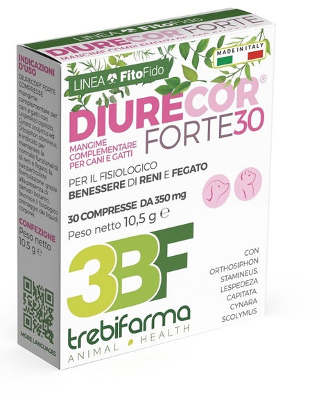 trebifarma diurecor forte blister 30 compresse ean 8033650120639