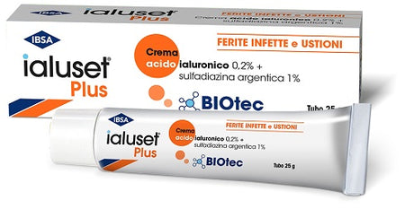 ibsa farmaceutici ialuset plus crema medicazione 25 g ialuset ean 8033638951231