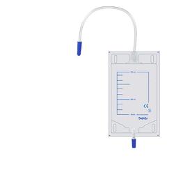 safety sacca di drenaggio da gamba per incontinenza tubo 10 cm 10 pezzi safety