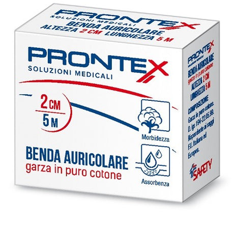 safety prontex benda auricolare 1 cm prontex ean 8033140283585