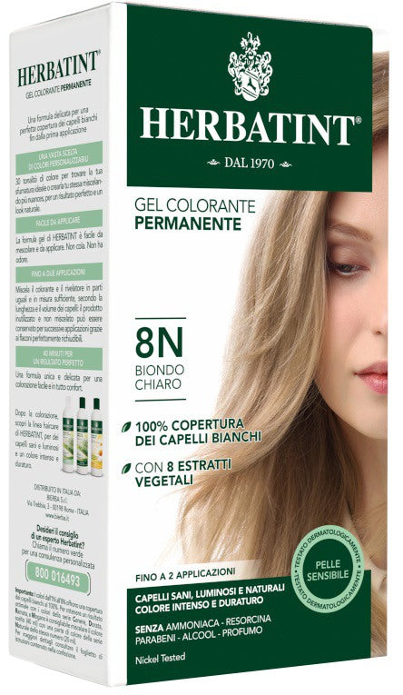 antica erboristeria herbatint 8n biondo chiaro 150 ml herbatint ean 8016744500081