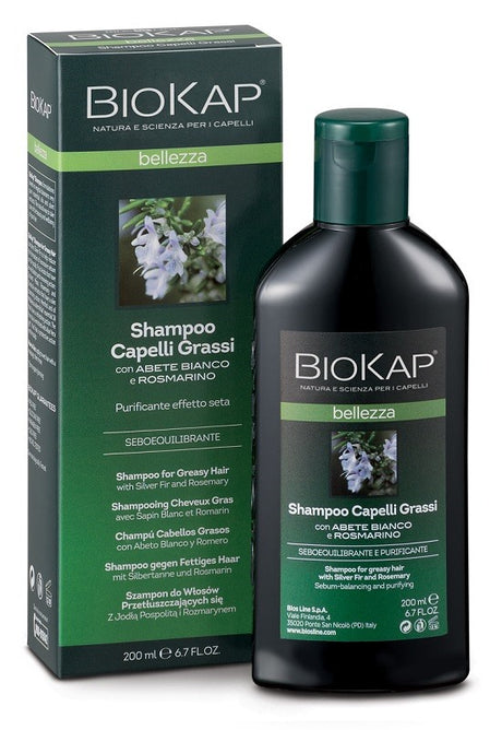 bios line biokap bellezza shampoo capelli grassi 200 ml biosline biokap ean 8030243000538