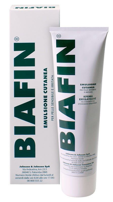 johnsonjohnson biafin emulsione cutanea 100 ml biafin ean 3574660277890