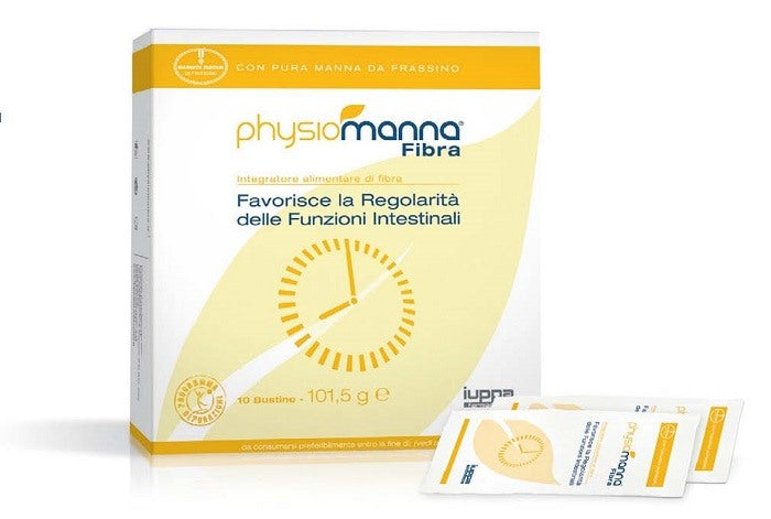 mannaceutica physiomanna fibra 10 bustine ean 8003497010035