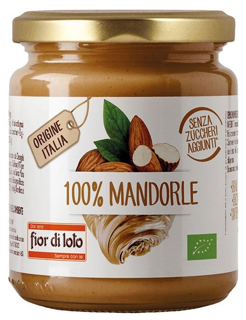 biotobio fior di loto crema 100 di mandorle tostate biotobio ean 8016323000414