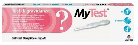 cooper ch test di gravidanza rapido hcg mytest 1 pezzo mytest ean 5099151927477