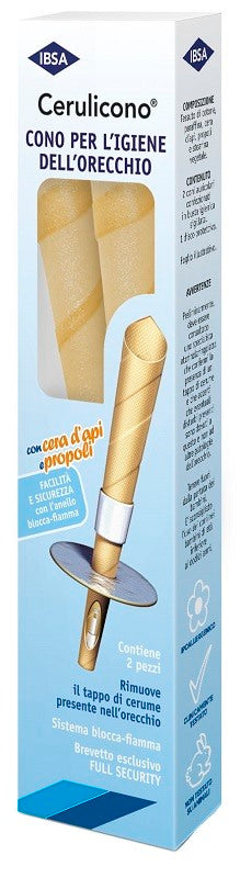 ibsa farmaceutici cerulicono cono auricolare 2 pezzi cerulicono ean 8033638954133