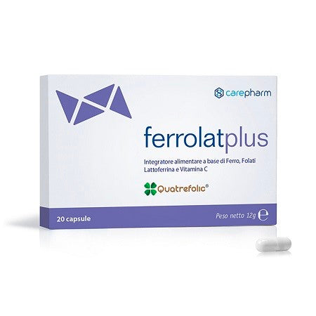 carepharm ferrolat plus 20 capsule