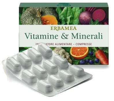 erbamea vitamine minerali 24 compresse erbamea ean 8032841637086