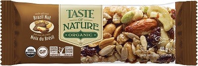 biotobio taste of nature barretta alle noci del brasile bio vegan 40 g biotobio ean 0059527752015