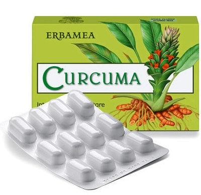 erbamea curcuma 24 capsule vegetali 12 g erbamea ean 8032841638335