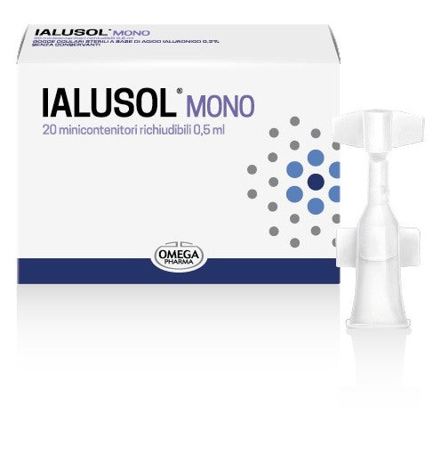 omega pharma ialusol mono gocce oculari 20 flaconcini 05 ml omega pharma ean 8032668870727
