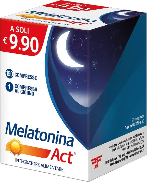 ff melatonina act 150 compresse ff ean 8030936400065