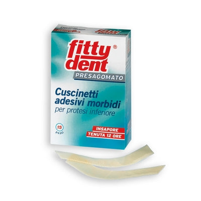 ideco fittydent cuscinetti morbidi 15 pezzi offerta speciale fittydent ean 8019029001273