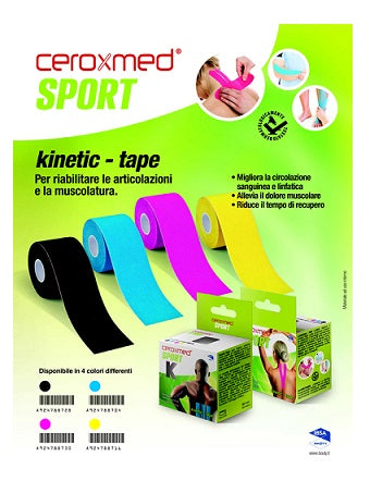 nova argentia ceroxmed sport kinetic tape blu 1 pezzo ean 8033638953860