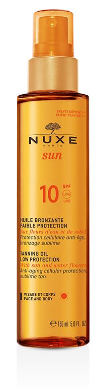 nuxe nuxe sun olio solare viso e corpo spf10 150 ml nuxe ean 3264680005862