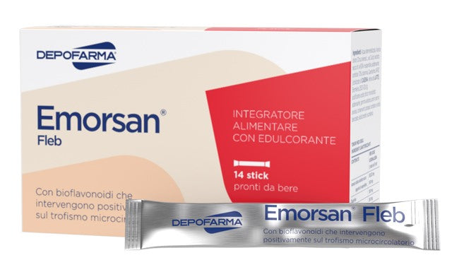 depofarma emorsan fleb 14 stick pack da 15 ml depofarma