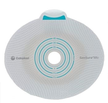 coloplast placca per urostomia colostomia ileostomia sensura mio click sistema a due pezzi flangia 70 mm foro ritagliabile 10 65 mm 5 pezzi coloplast ean 5708932932134