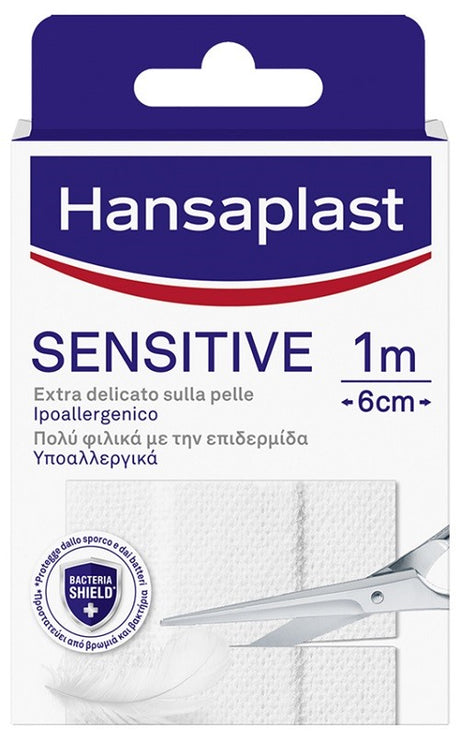 beiersdorf hansaplast hansaplast striscia sensitive pretagliata 1x6cm 10 pezzi hansaplast ean 4005800110610