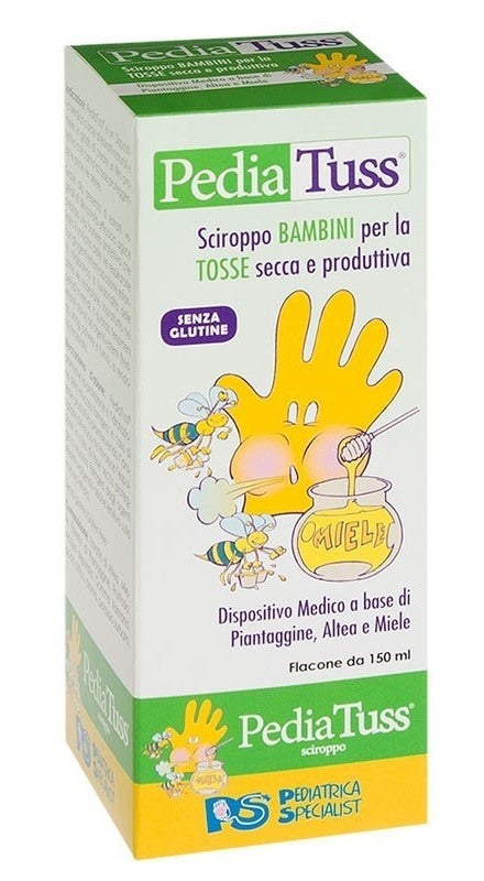 pediatrica pediatuss sciroppo 150 ml pediac ean 8056149140048