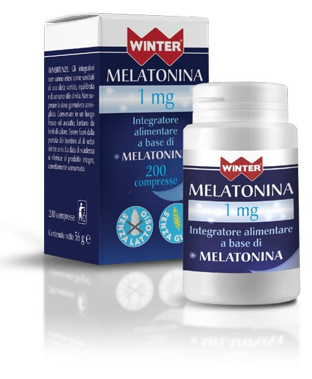 gdp winter melatonina 1 mg 200 compresse ean 8057742220663