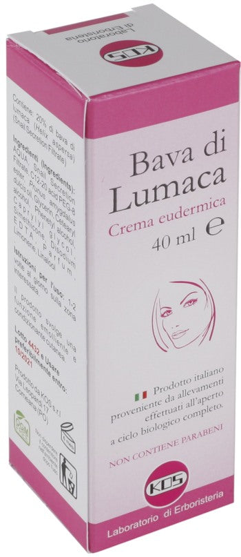 kos bava di lumaca crema eudermica 40 ml